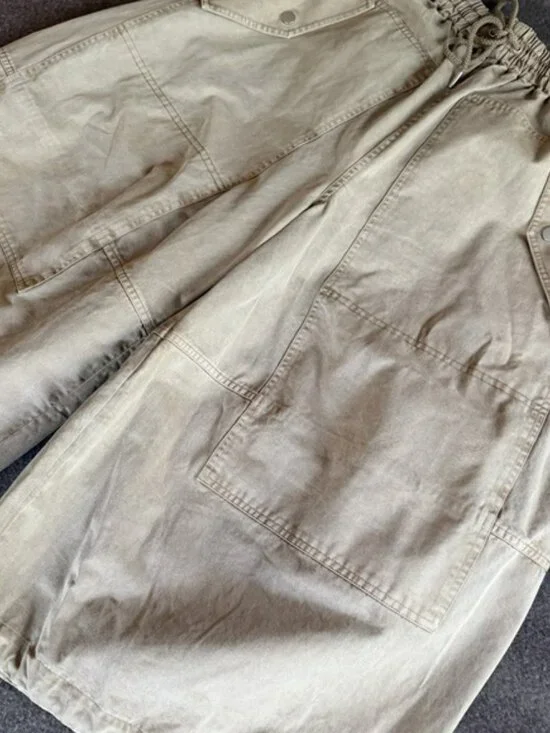 NWT CO Braies Cargo Wide Cropped Pants - Picture 5 of 10